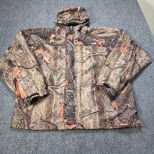 Huntworth Mens Camouflage Hunting Jacket Hooded Water Resistant Size M